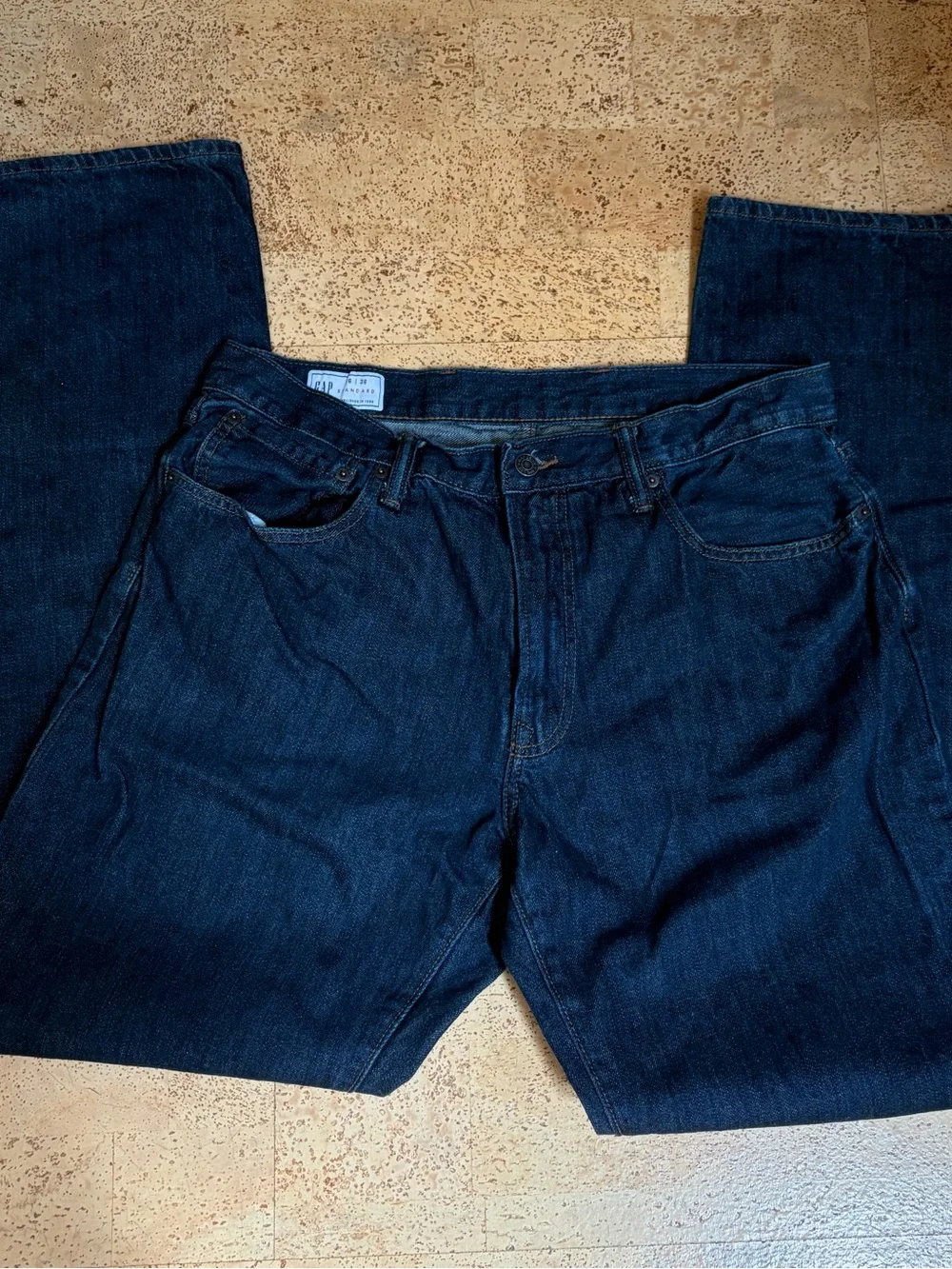 GAP Men's Indigo Straight Jeans